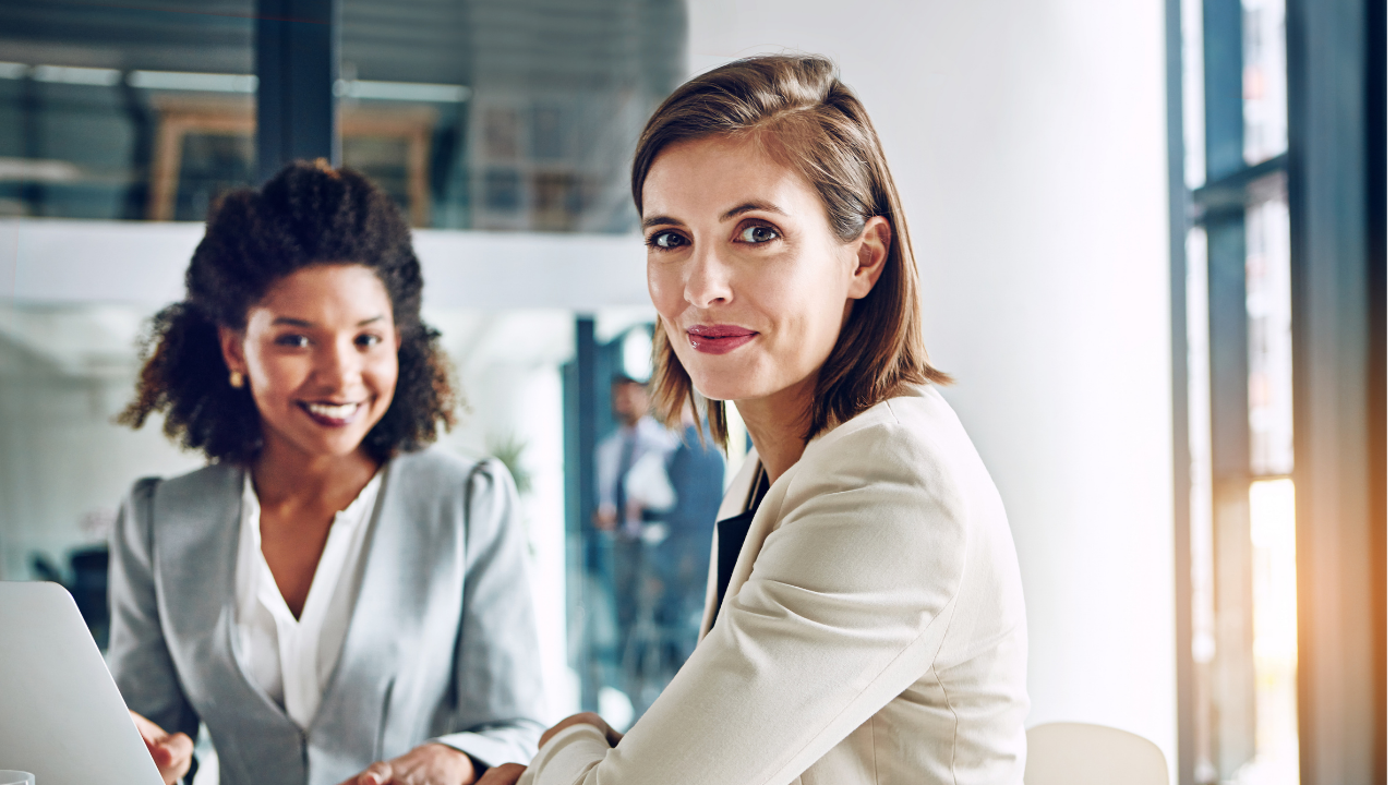 two business women 